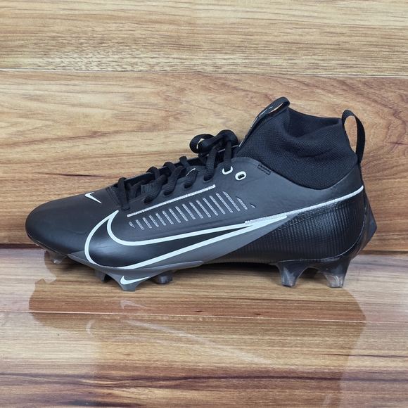 Nike Vapor Edge Pro 360 2 Men\'s Size 10 Triple Black Football Cleats DA5456-010 main image 5